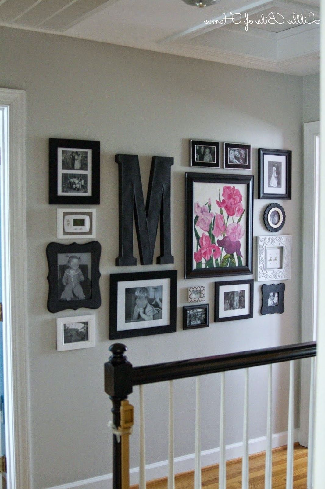 Recent Little Bits Of Home: Hallway Gallery Wall (View 6 of 15)