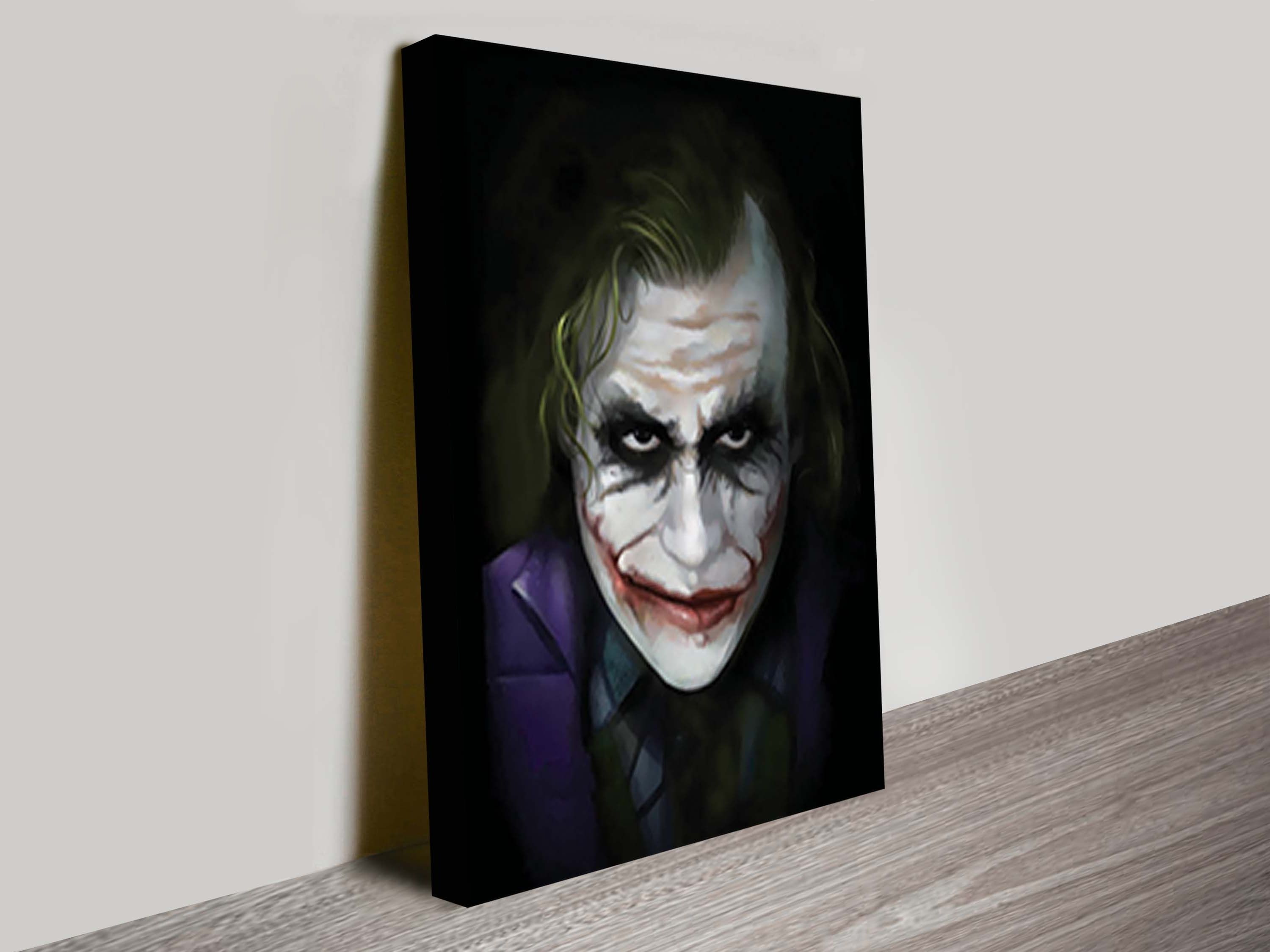 Recent The Joker Canvas Wall Art Printing Online Gallery Australia Regarding Joker Canvas Wall Art (View 8 of 15)