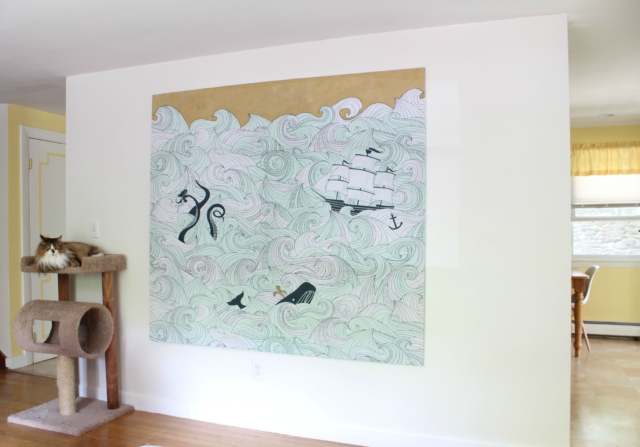 Stephanie Regarding Large Fabric Wall Art (View 6 of 15)