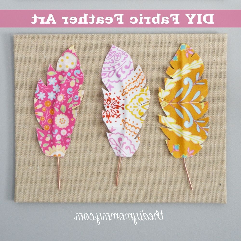 The Diy Mommy For Trendy Diy Fabric Wall Art (View 15 of 15)