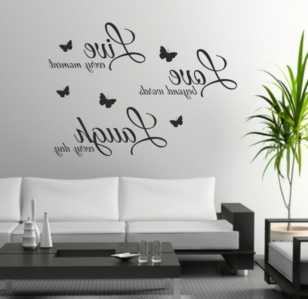 Trendy 31 Live Wall Art About Live Love Laugh Small Version Words Metal Pertaining To Wall Accents Stickers (View 14 of 15)
