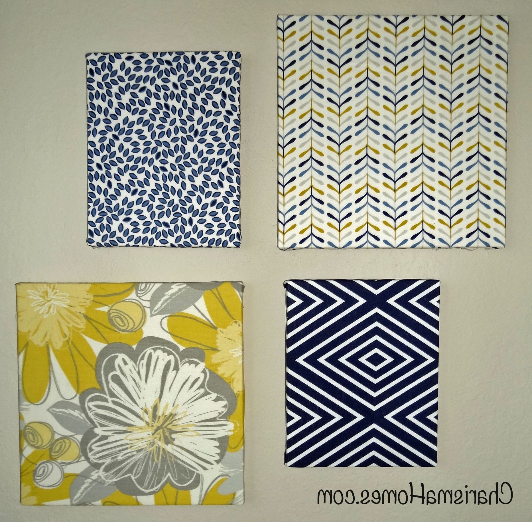 Wall Art Designs: Terrific Fabric Covered Canvas Wall Art Simple Intended For Most Popular Fabric For Canvas Wall Art (View 14 of 15)