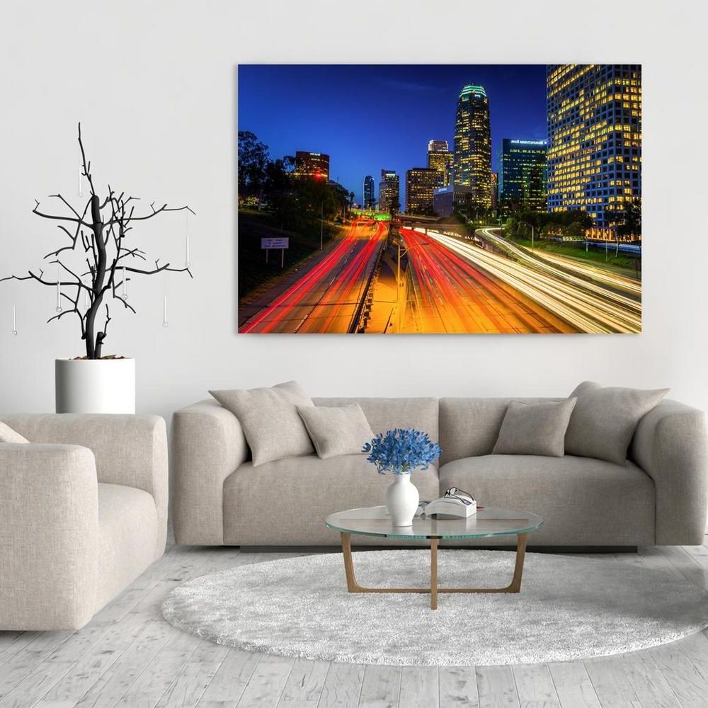 Well Liked Los Angeles Canvas Wall Art Throughout 24 In. X 36 In (View 10 of 15)