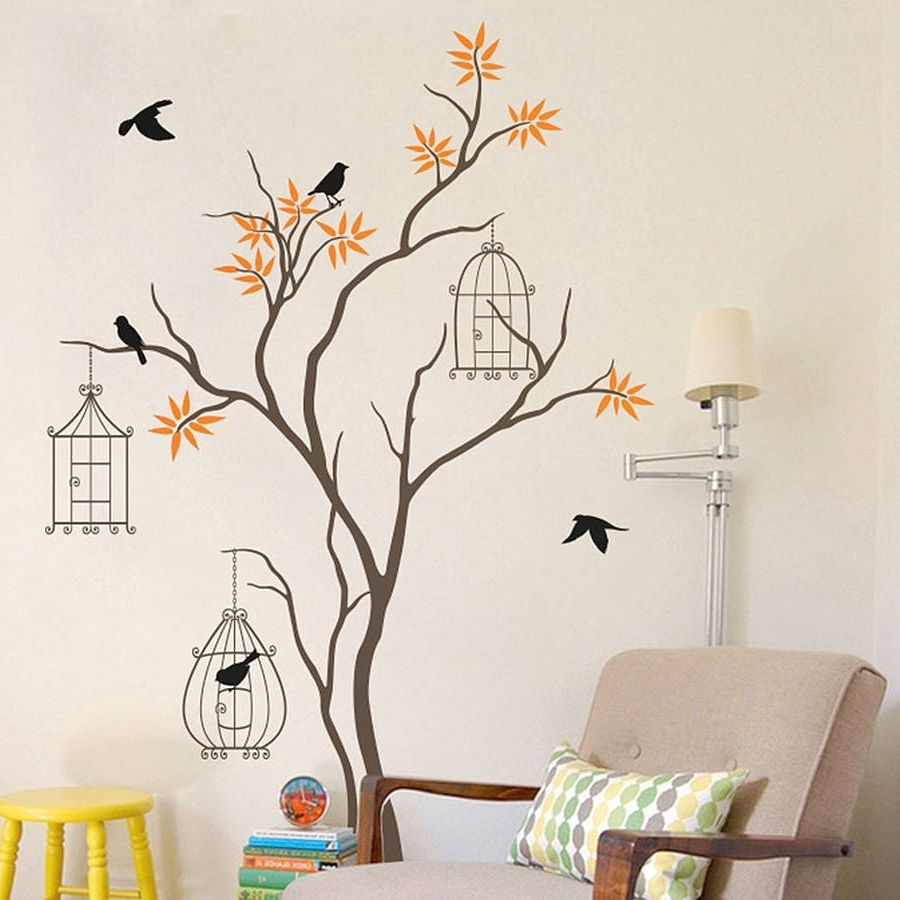 2017 Bird Wall Art Intended For Tree With Birds Awesome Bird Wall Art – Home Design And Wall Decoration (View 9 of 15)