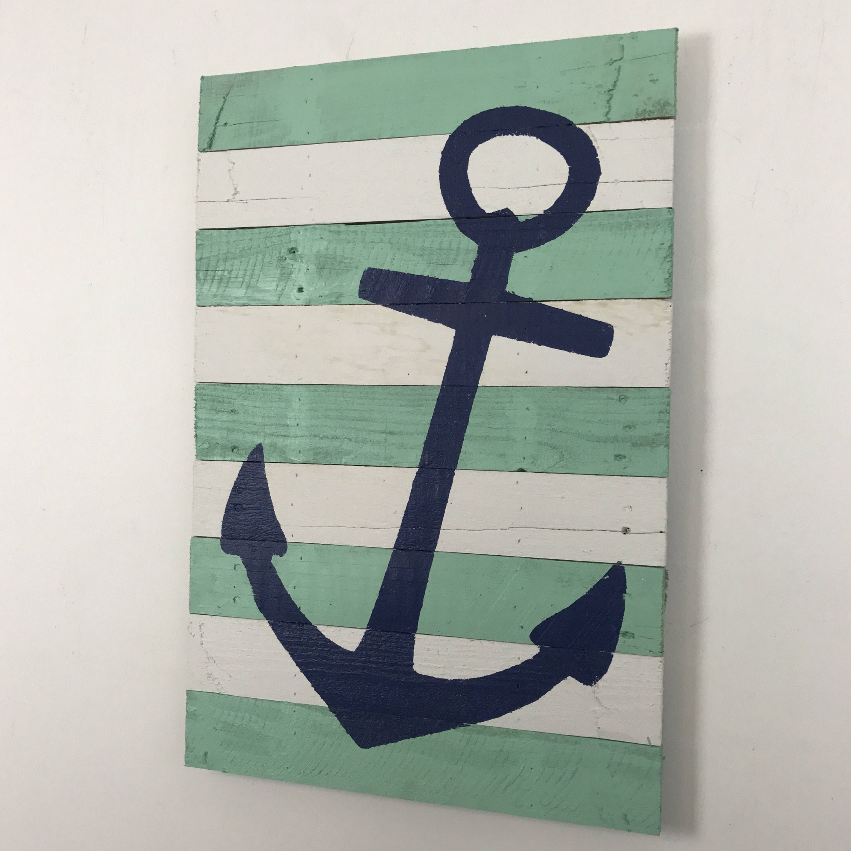 2018 Anchor Wall Art Within Amusing Anchor Wall Art Home Pictures Framed Navy Carousel Designs (View 16 of 20)