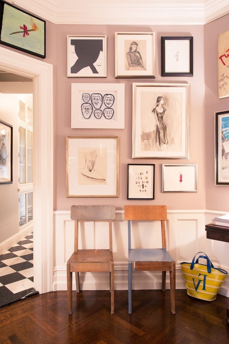 At Home With Andy & Kate Spade & Their Art Collection Scheme Of Kate Pertaining To Well Known Kate Spade Wall Art (View 18 of 20)