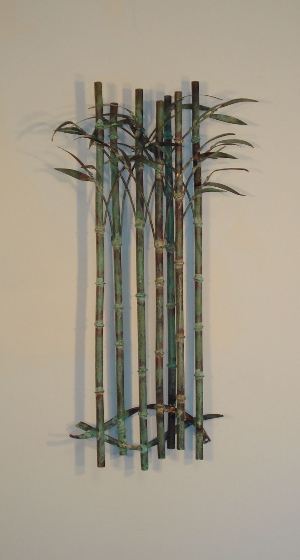 Bamboo Wall Art Inside Preferred Bamboo Delight Metal Wall Art – Metal Wall Sculpture Decor – Gurtan (View 3 of 20)