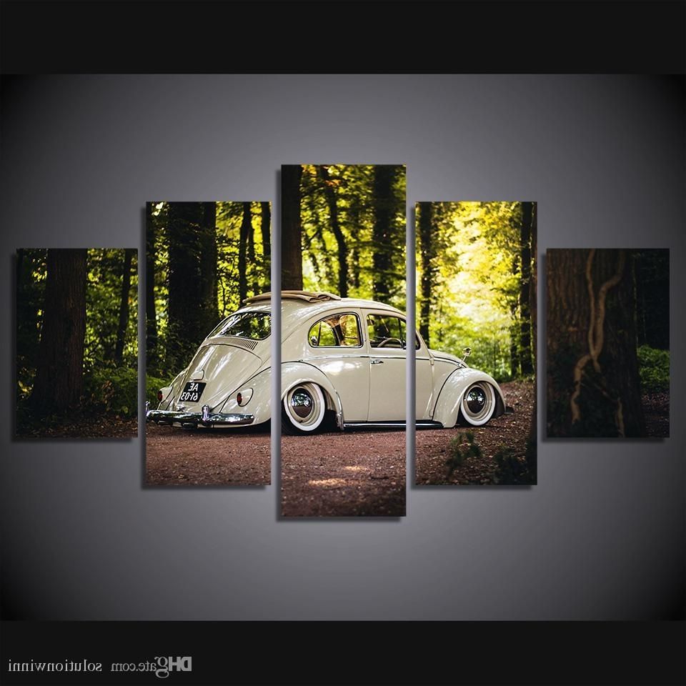 Best And Newest 2018 Hd Printed Famous Car Painting Room Decor Canvas Art Wall Art With Car Canvas Wall Art (View 11 of 20)