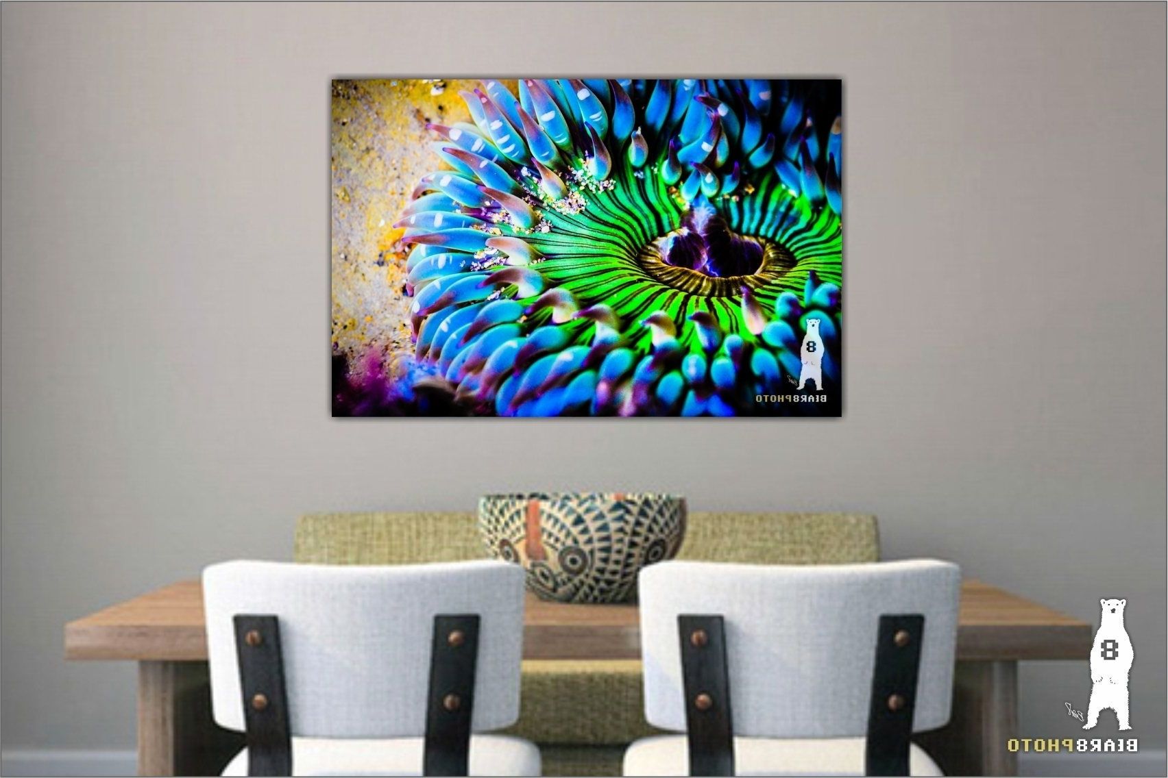 Colorful Wall Art With Most Up To Date Colorful Wall Art, Bright Wall Art, Sea Life Prints, Bold And (View 14 of 20)
