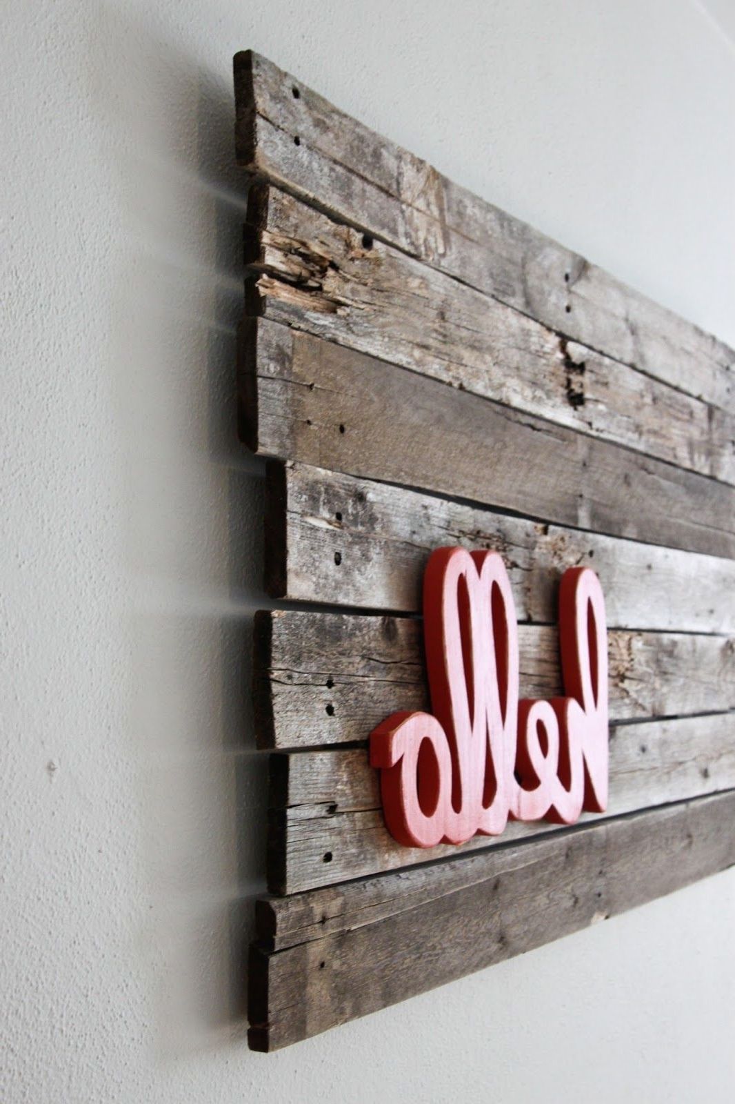 Current Pallet Wall Art Inside Upcycling Interiors: Brilliant Ideas For Pallet Wall Art (View 11 of 15)