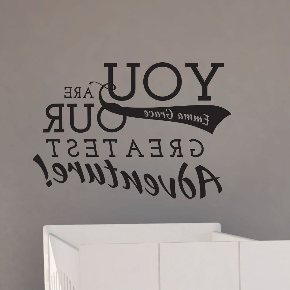 Custom Wall Art For Famous Fresh Custom Text Wall Art Gallery (View 13 of 20)