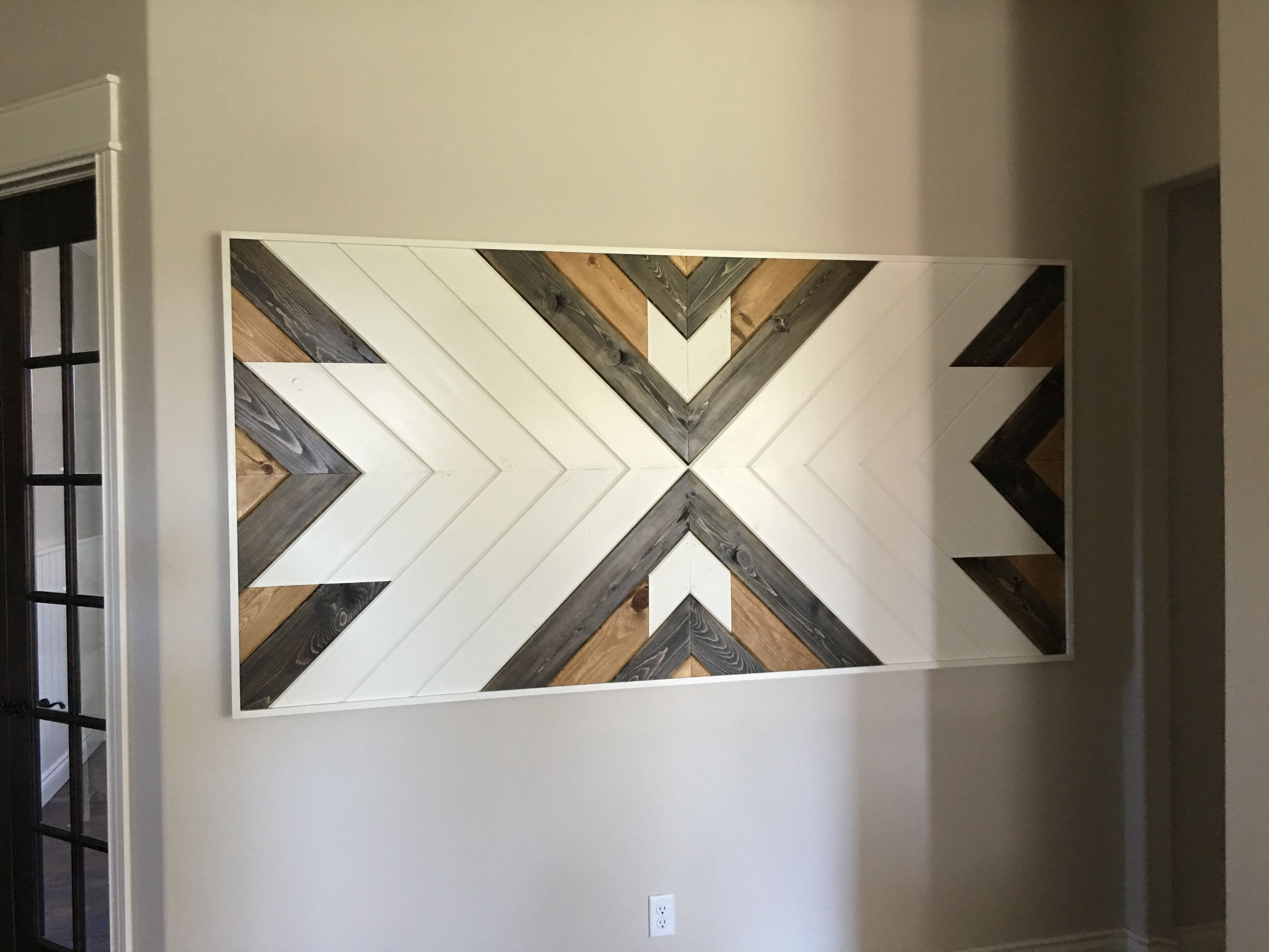 Easy To Sell Woodworking Inside 2018 Chevron Wall Art (View 7 of 20)