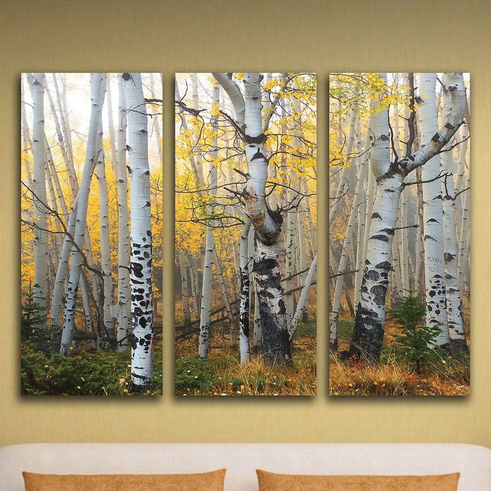 Fashionable Aspen Sunrise Triptych Personalized Wall Art (3 Pcs) For Triptych Wall Art (View 3 of 20)