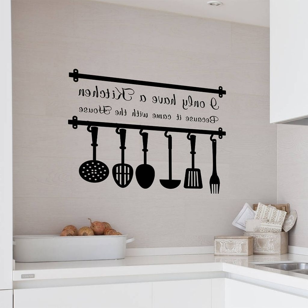 Kitchen Wall Decor Sayings Vinyl For Quotes Decals On Family Words For Well Known Wall Art Sayings (View 16 of 20)