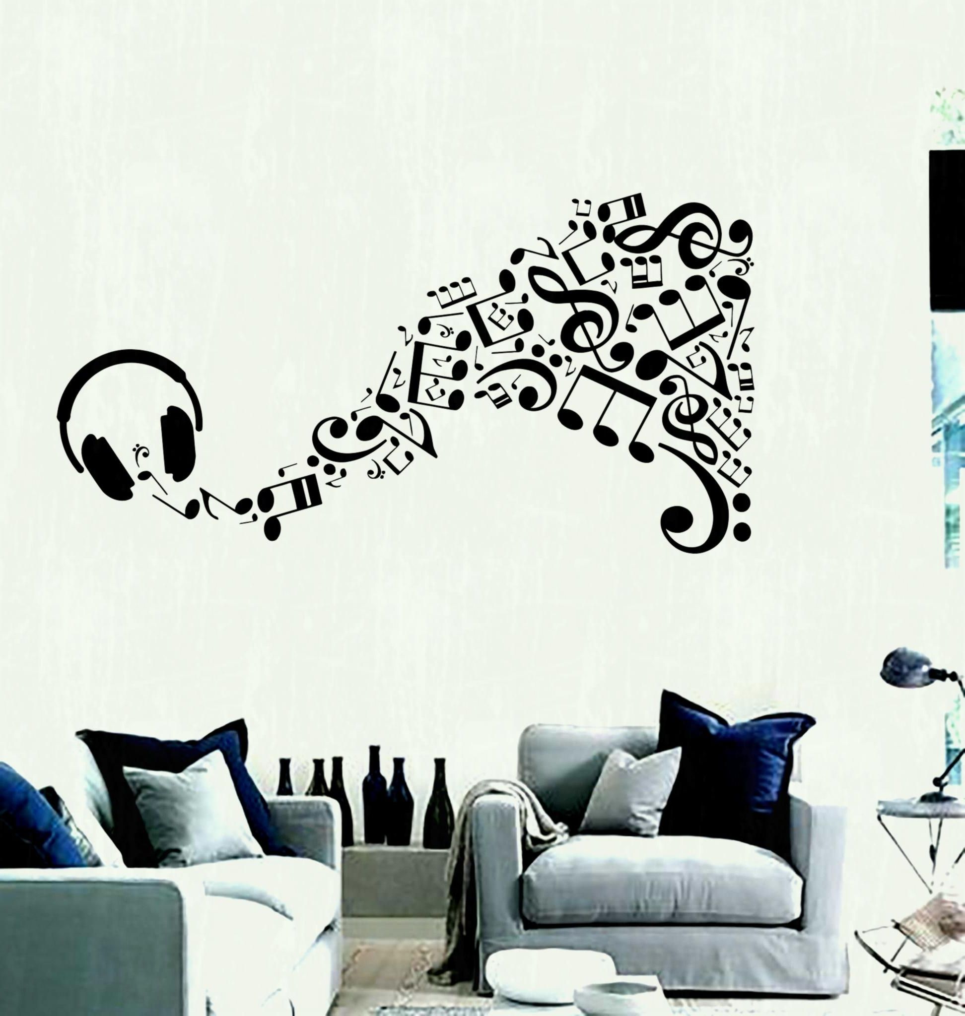 Living Room : Creative Painting Ideas For Walls With White Wall Intended For Best And Newest Art For Walls (View 7 of 20)