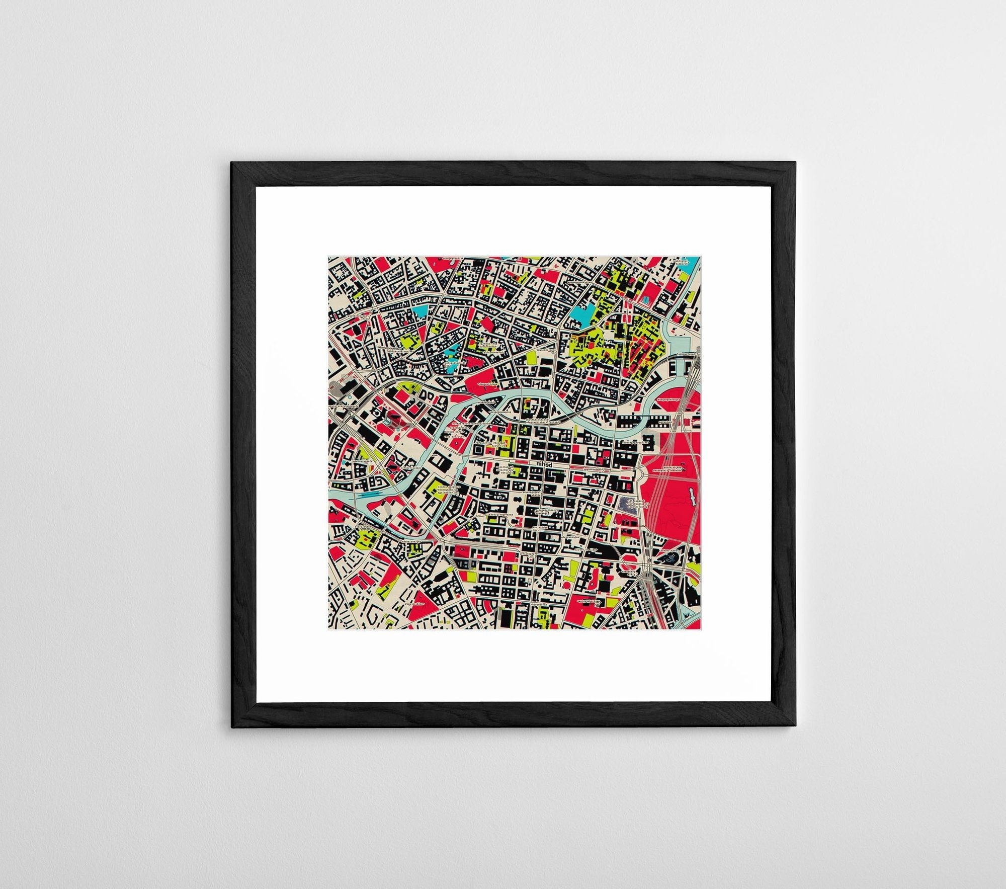 Map Wall Art Prints Intended For Current Personalized Map Print, Poster Or Canvas – Posterhaste (View 10 of 20)