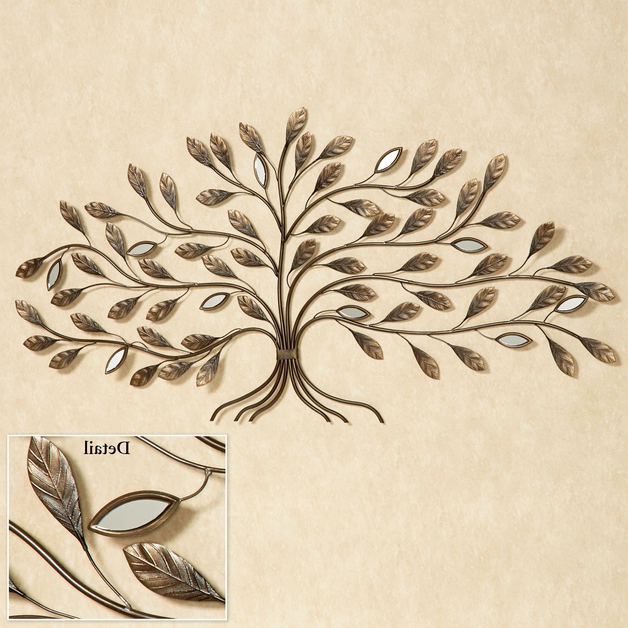 Marielle Tree Metal Wall Art Intended For Widely Used Metal Tree Wall Art (View 14 of 15)