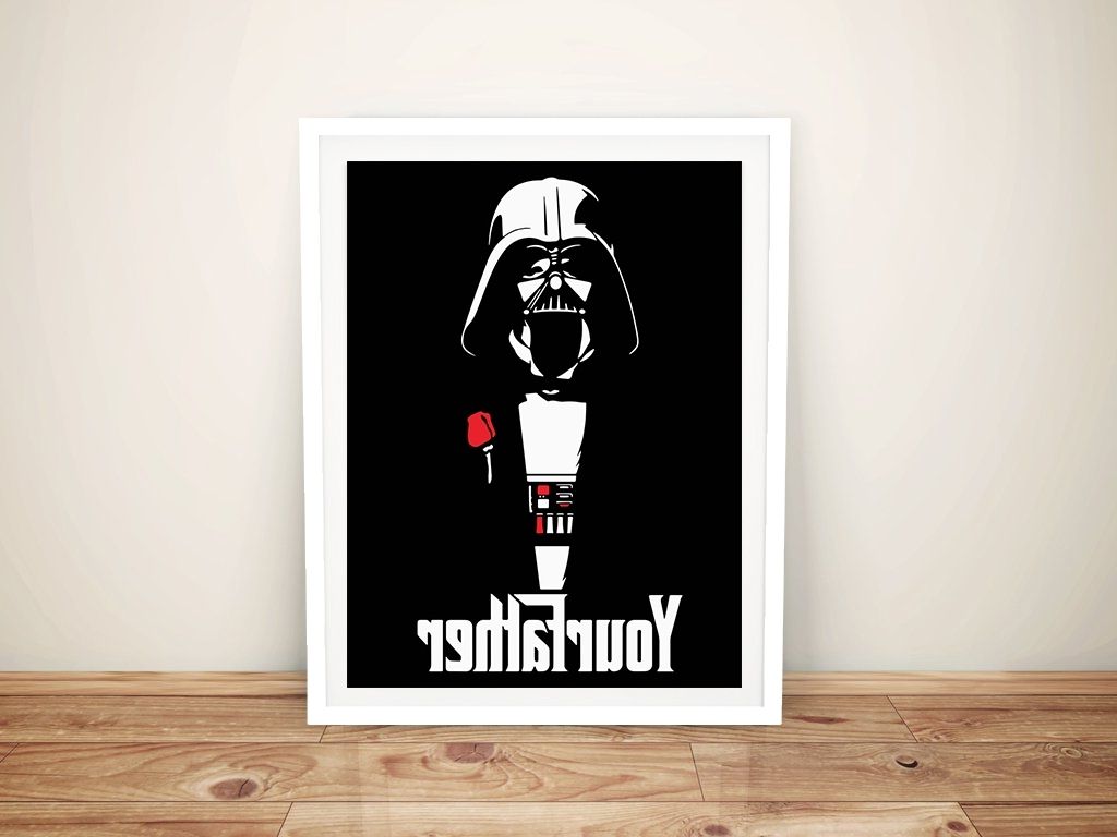 Most Recent Darth Vader Wall Art Intended For I Am Your Father Godfather Star Wars Pop Art Canvas Print (View 15 of 20)