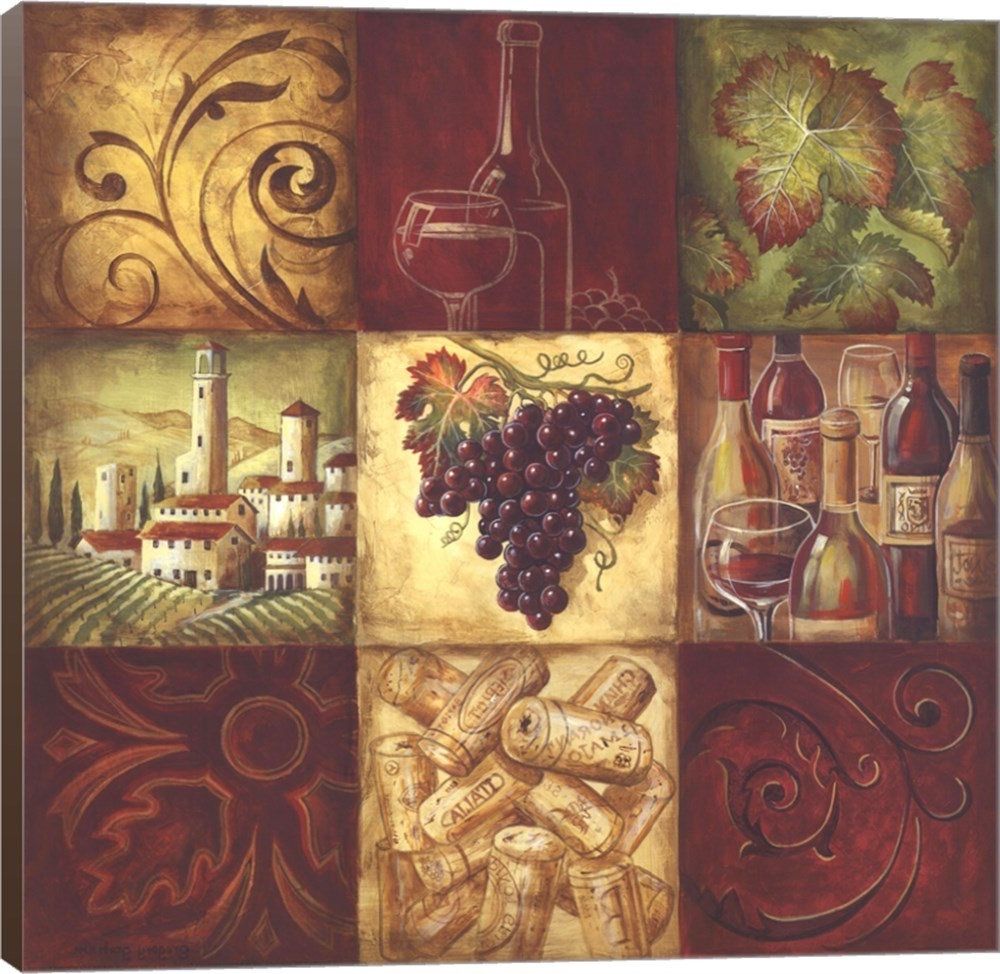 Most Recent Tuscan Wall Art Pertaining To Wall Art Tuscan: Amazon (View 11 of 20)