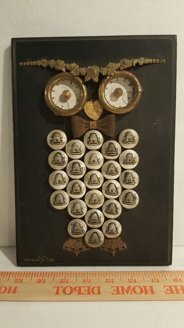 Most Recently Released Steampunk Wall Art Throughout Rasines Steampunk Owl Wall Art Wall Hanging Wood Plaque – $ (View 20 of 20)
