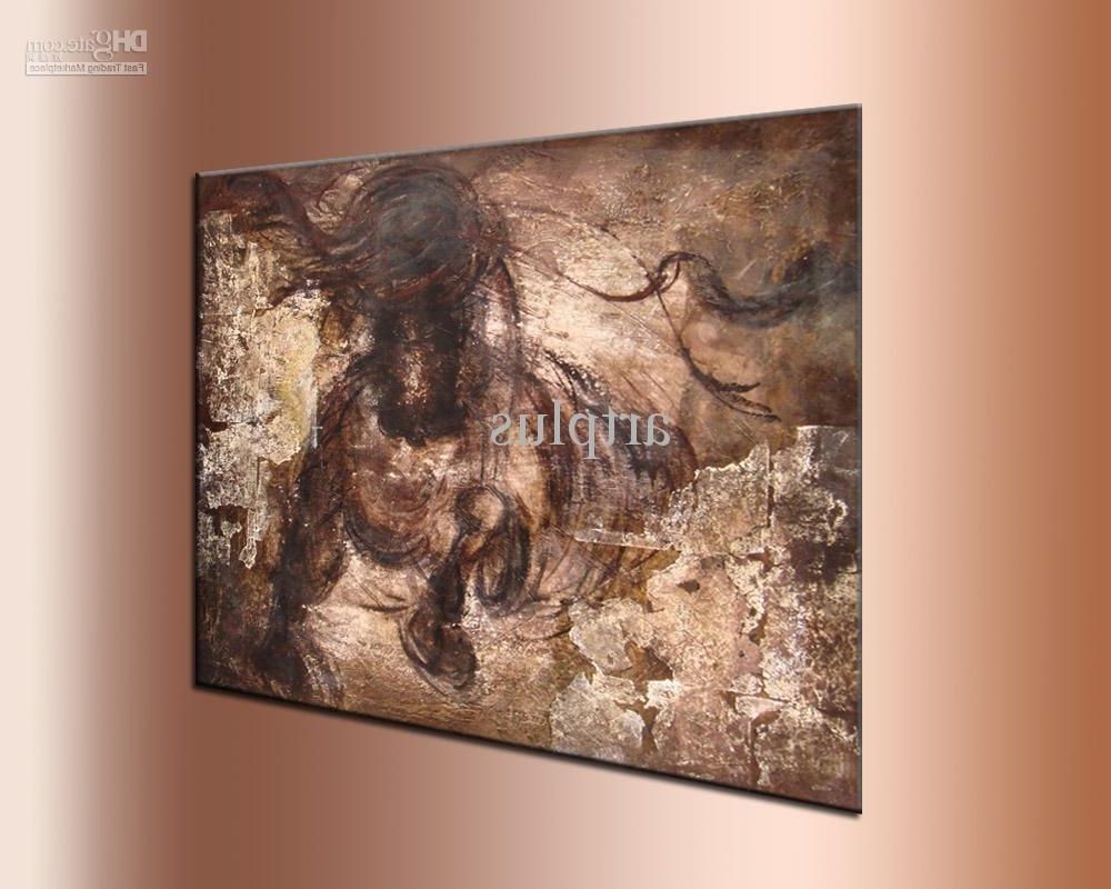 Most Up To Date Horses Wall Art Intended For 2018 Wall Art ,galloping Horse Oil Painting,handpainted ,thick (View 6 of 20)