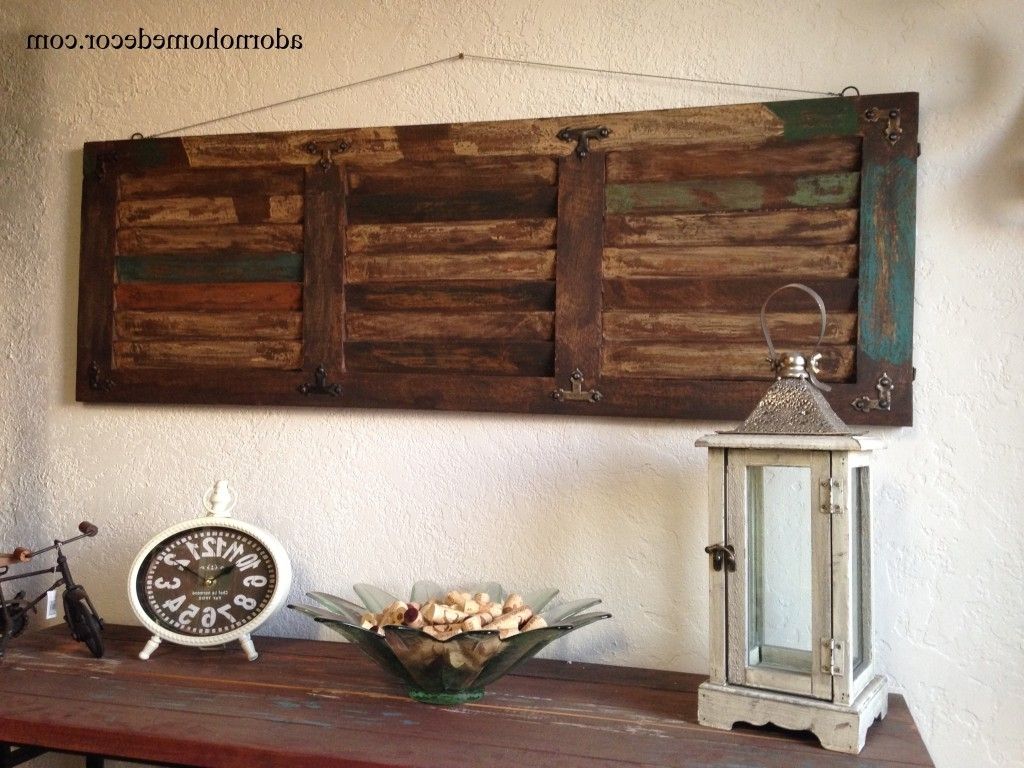 Most Up To Date Metal Wood Wall Art Stylist Inspiration Rustic Metal Wall Decor Wood Pertaining To Rustic Metal Wall Art (View 1 of 20)