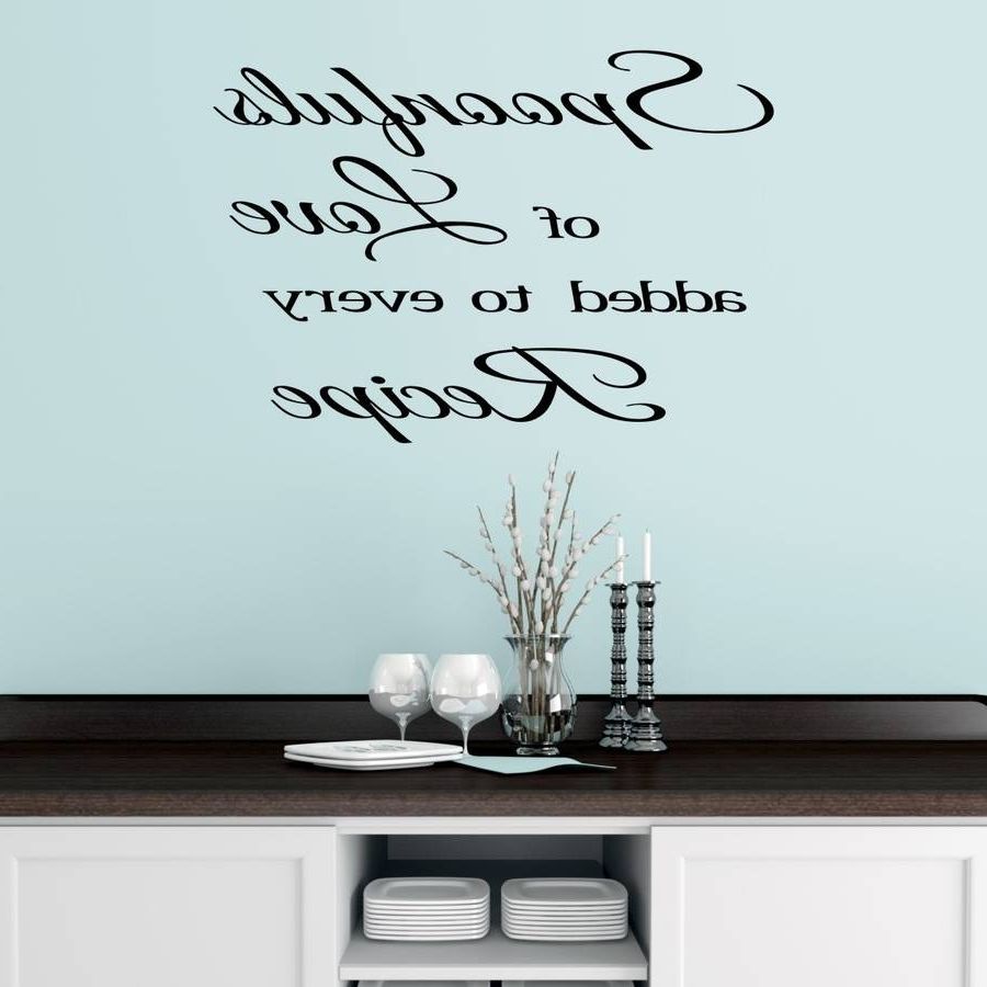 Notonthehighstreet Within Most Popular Wall Art Quotes (View 11 of 20)