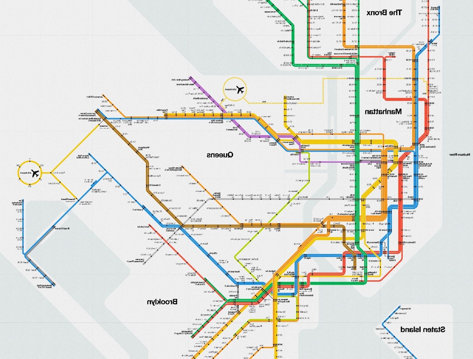 Nyc Subway Map Poster Large Massimo Vignelli Mta Poster Hero – Zed With Fashionable Nyc Subway Map Wall Art (View 16 of 20)