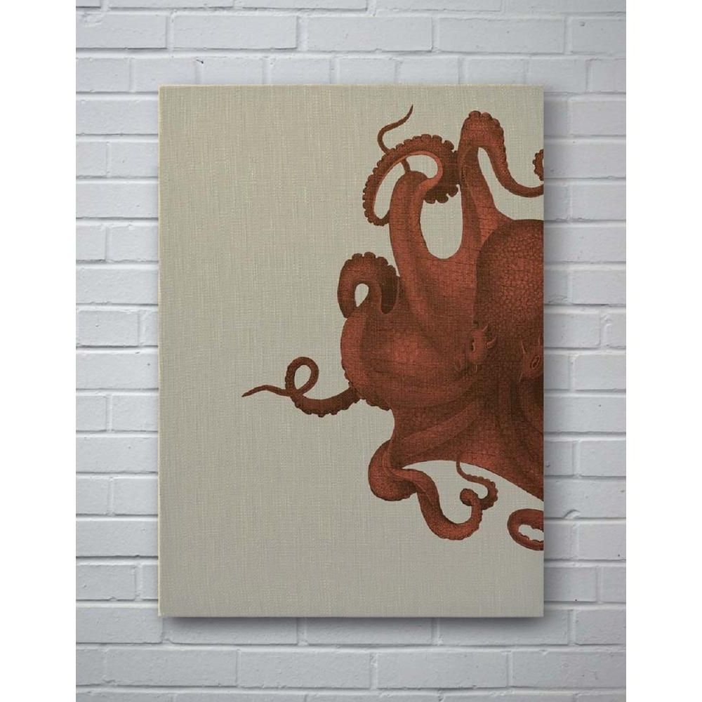 Octopus Wall Art Throughout 2017 29 In. X 40 In (View 8 of 20)