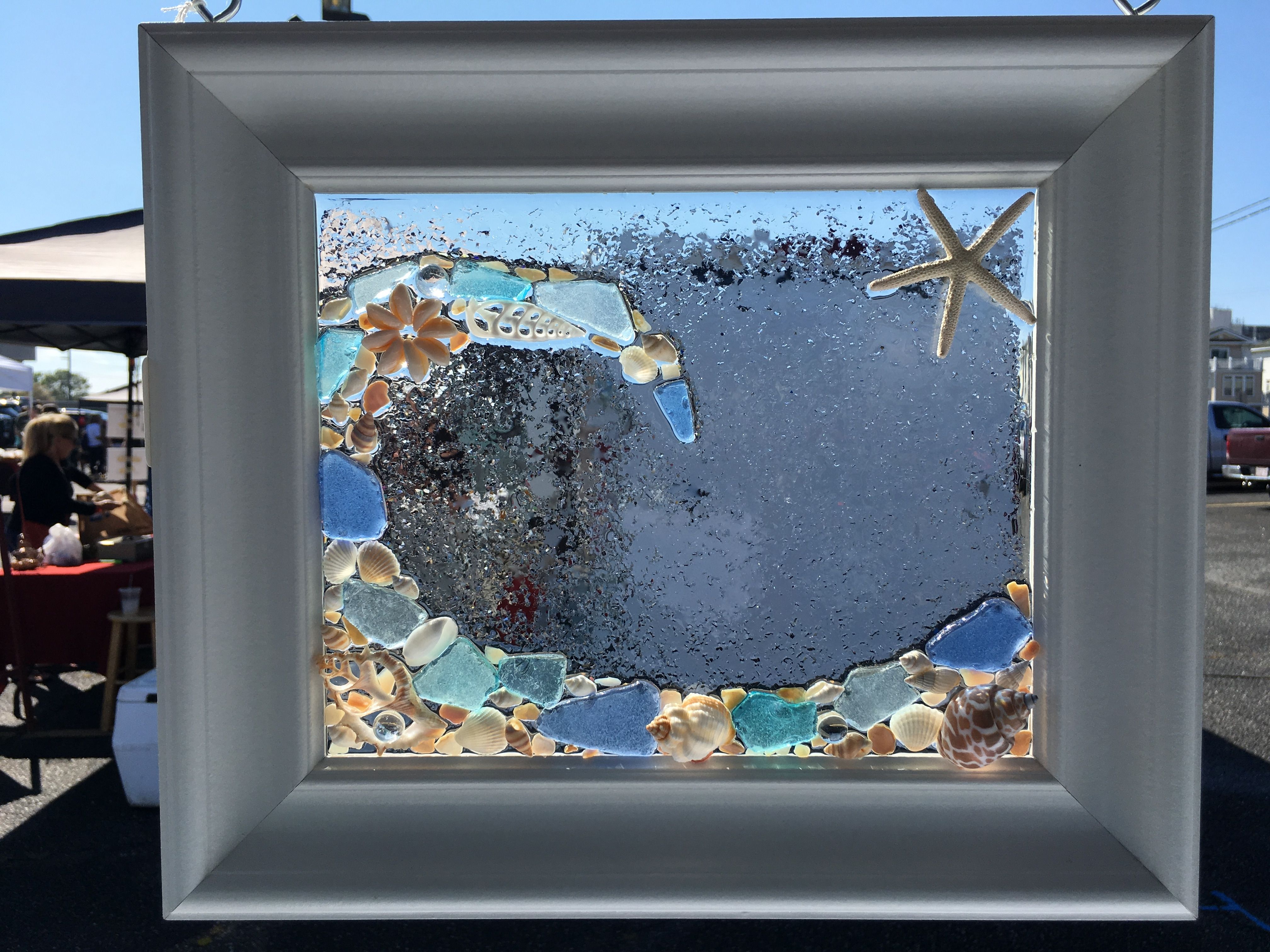 Popular Sea Glass Wall Art Class – 5/15/18 – Virginia Beach Beads Inside Sea Glass Wall Art (View 4 of 15)