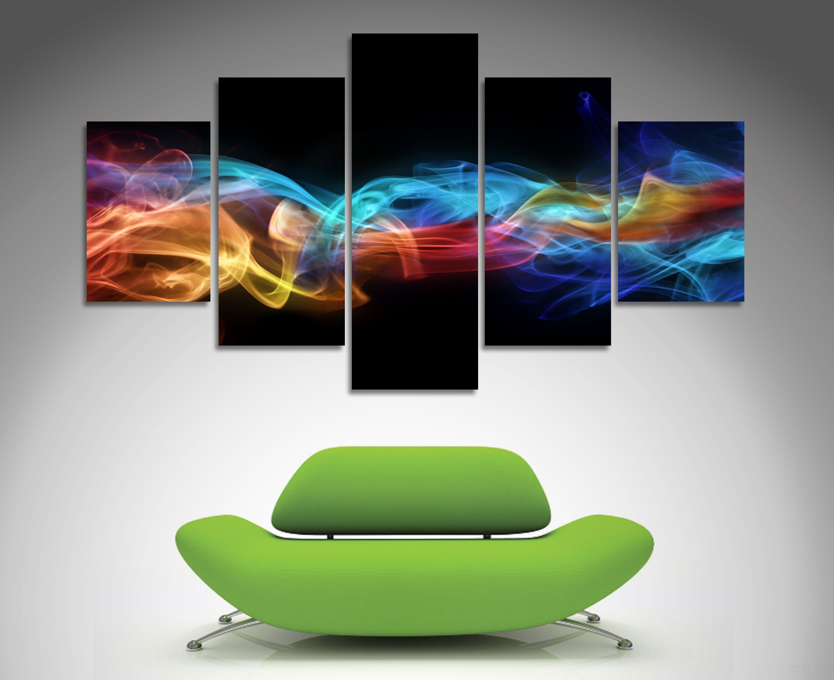 Trendy 5 Panel Wall Art Pertaining To Fire And Ice 5 Panel Wall Art (View 8 of 20)