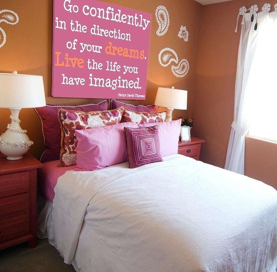 Wall Decor Teenage Girl Bedroom Best Of Decoration Wall Art For Pertaining To Famous Teen Wall Art (View 13 of 20)