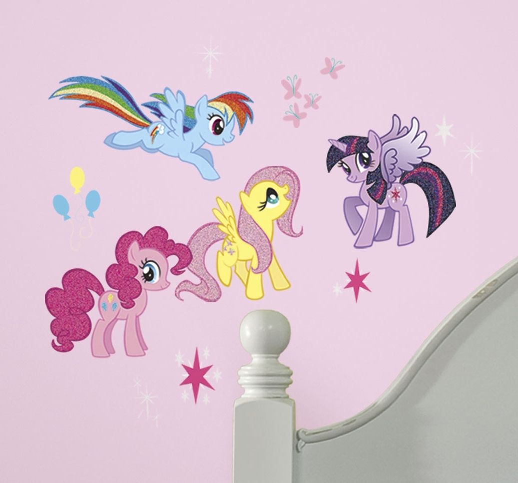 Well Known My Little Pony Peel And Stick Wall Decalsyork Wall Coverings Regarding My Little Pony Wall Art (View 12 of 20)