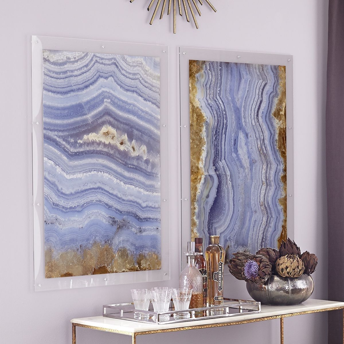 Well Liked Agate Wall Art For Agate Wall Art – Calabasas (View 5 of 20)