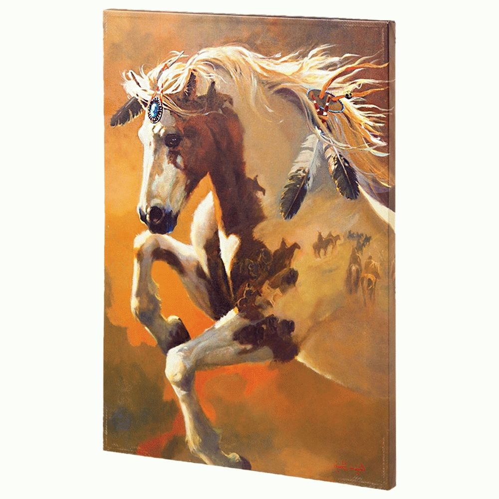 Western Wall Art With Well Known Free Spirit Horse Canvas Wall Art (View 18 of 20)