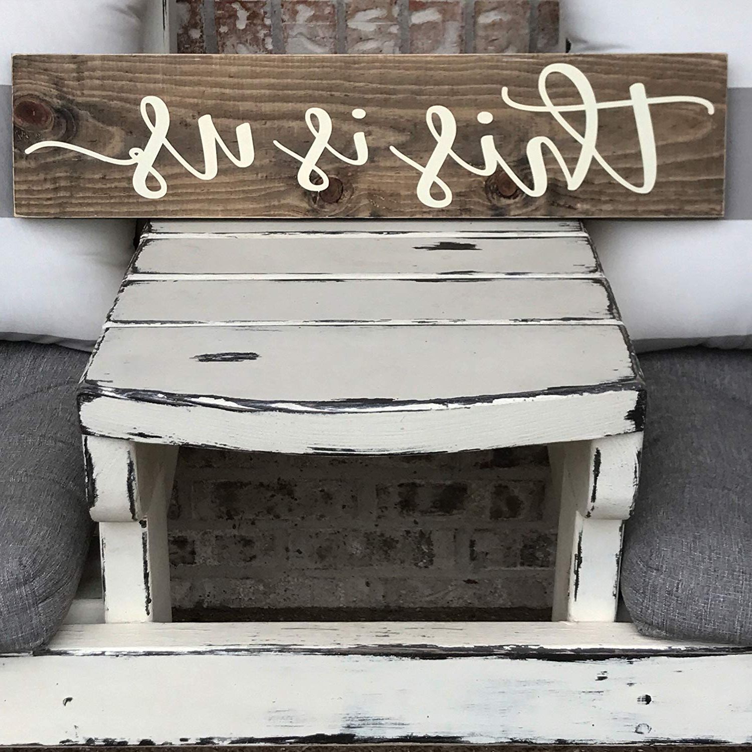 2019 Amazon: This Is Us – Wooden Sign – Rustic Sign – Wall Decor Throughout This Is Us Wall Decor (View 4 of 20)