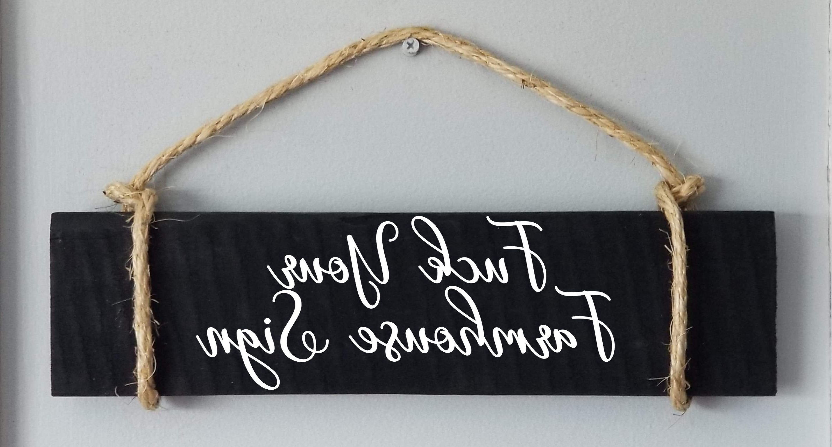 Etsy In Fashionable Metal Rope Wall Sign Wall Decor (View 14 of 20)