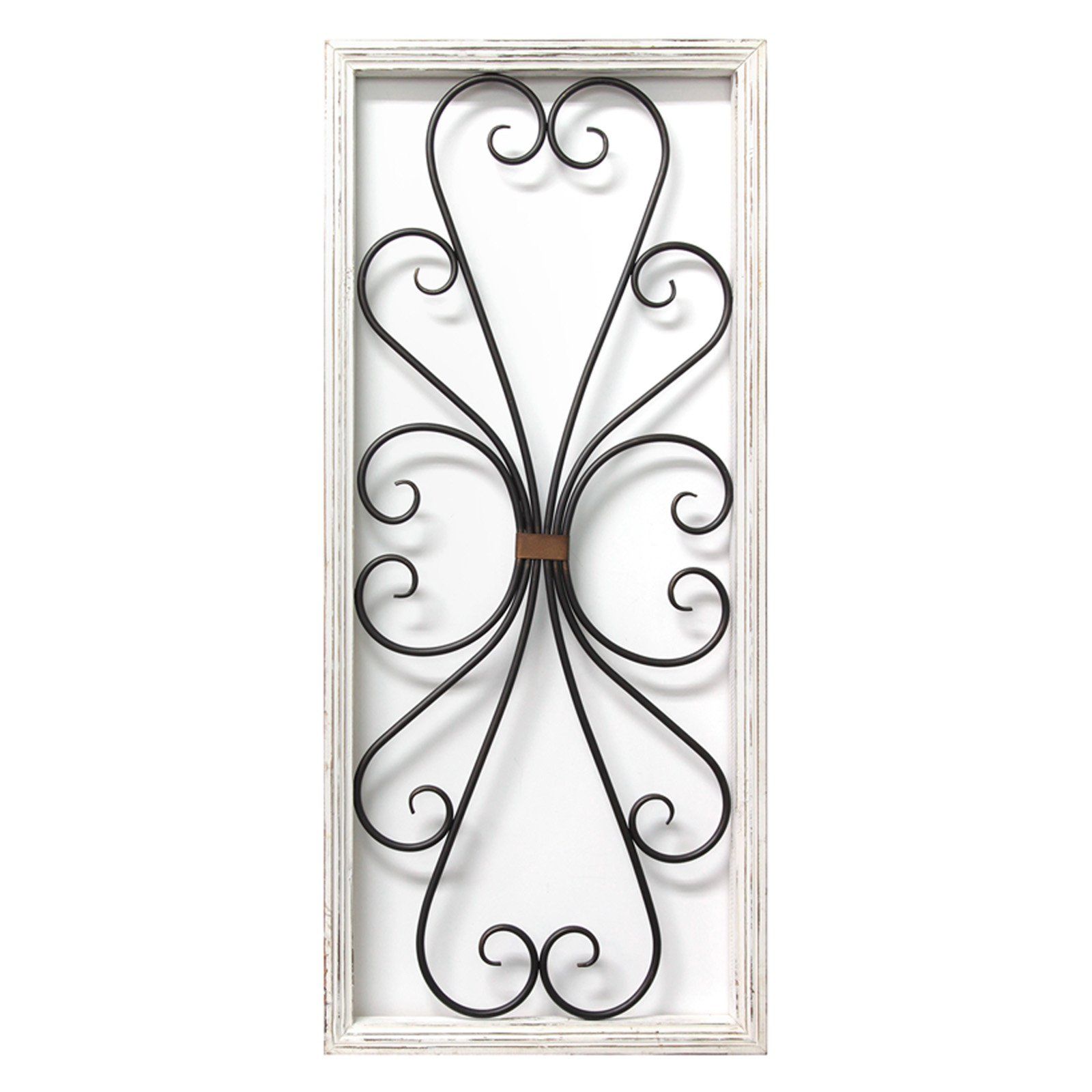 Fashionable Scroll Panel Wall Decor In Stratton Home Decor Distressed White Scroll Panel Wall Decor (View 14 of 20)