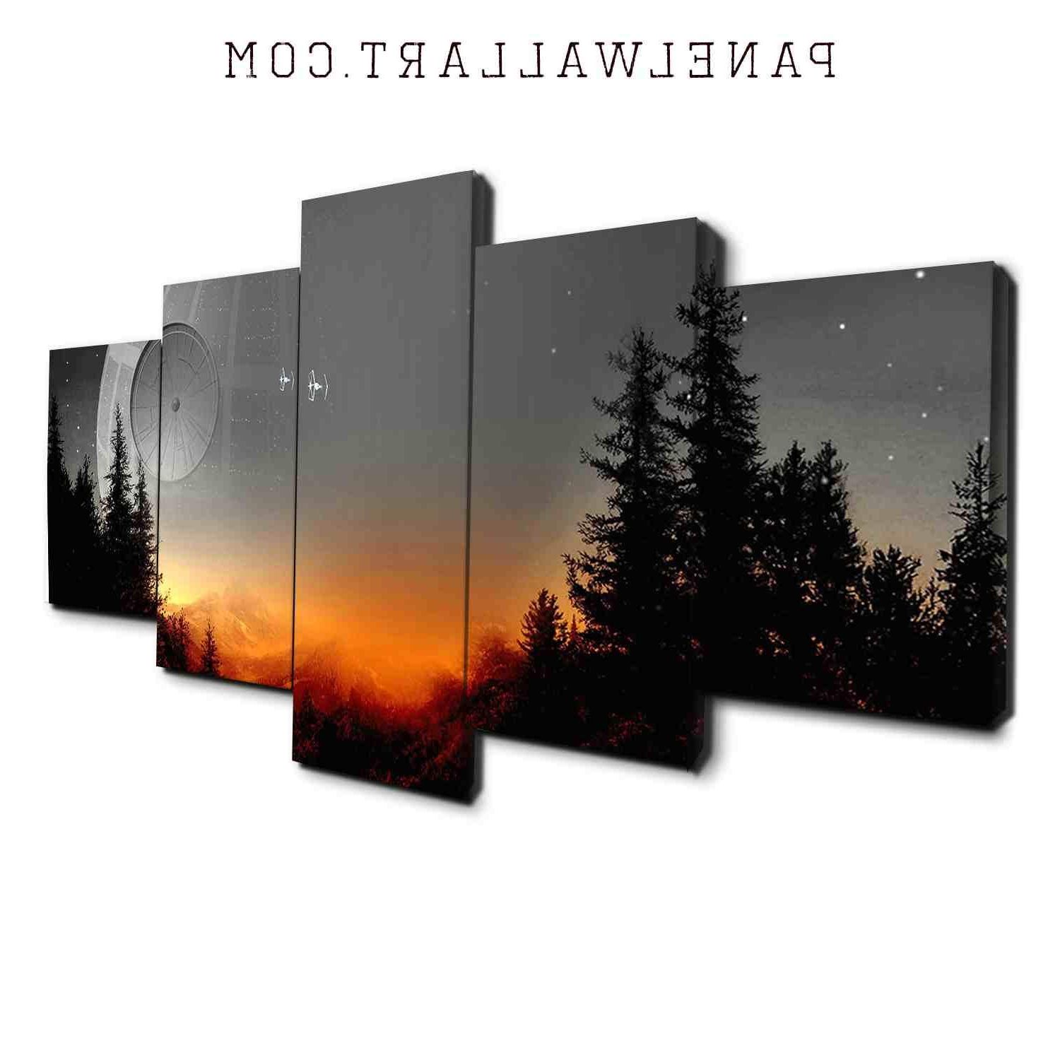 Panelwallart Throughout 3 Piece Star Wall Decor Sets (View 11 of 20)