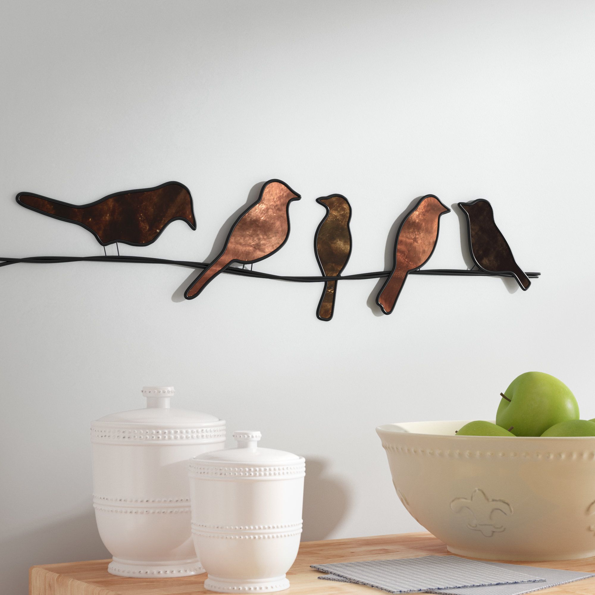 Wayfair Throughout Birds On A Wire Wall Decor (View 1 of 20)