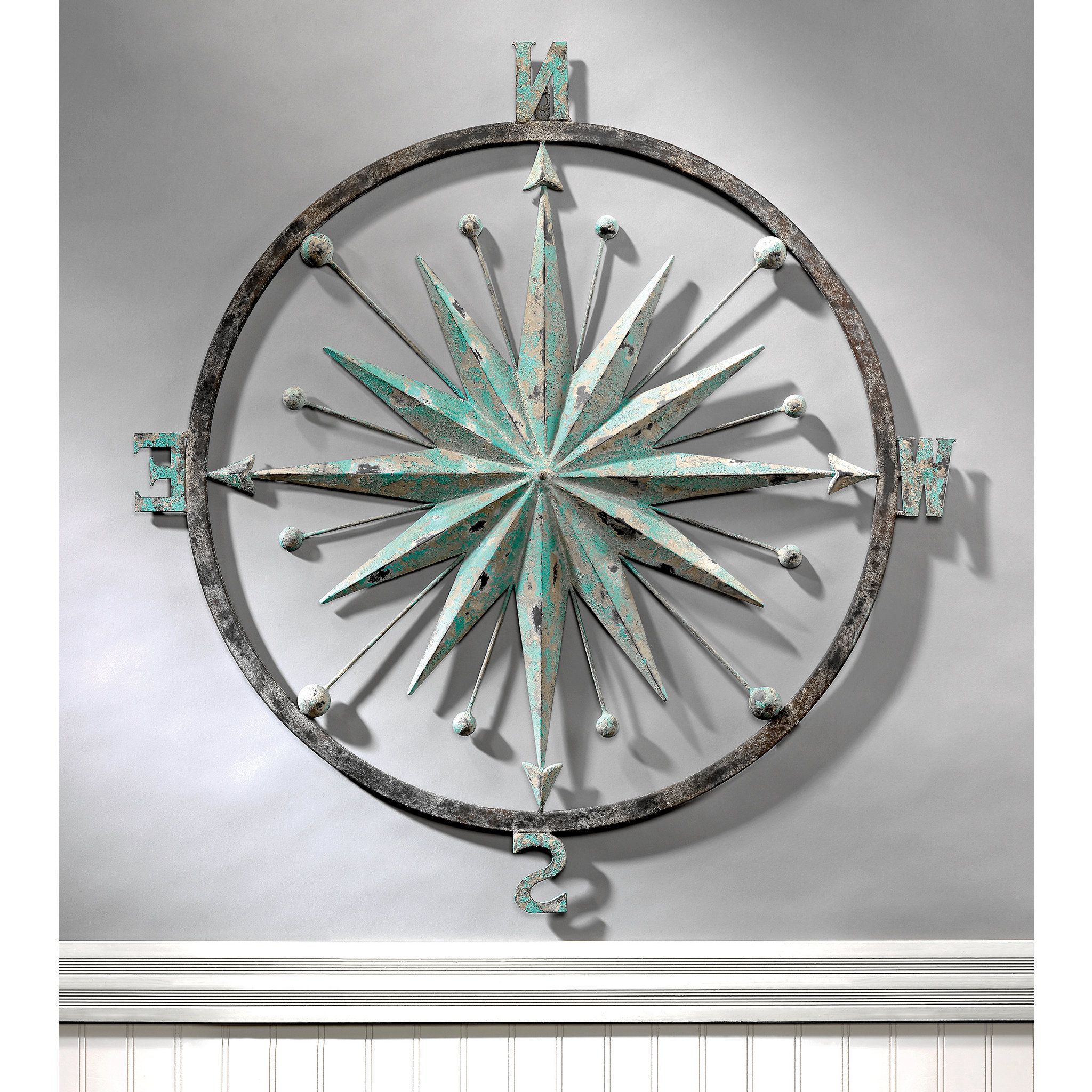 2019 Design Toscano Rose Of The Winds Compass Rose Wall Décor (View 15 of 20)