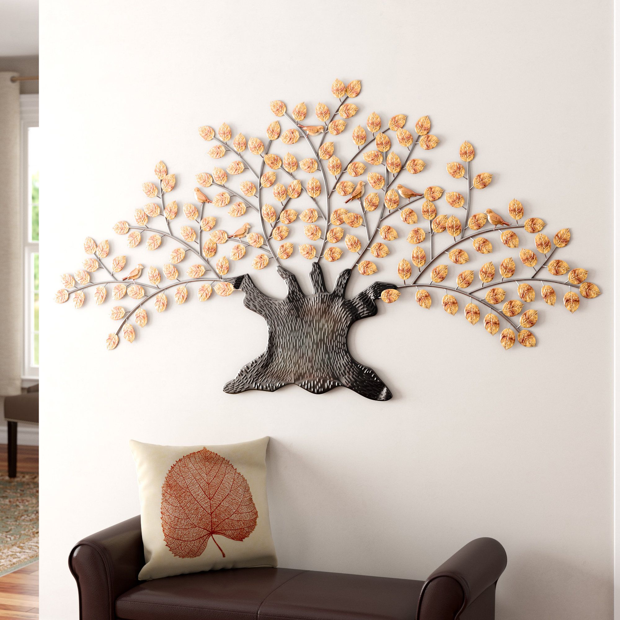 Darby Home Co Wetherden Tree Wall Décor & Reviews (View 1 of 20)