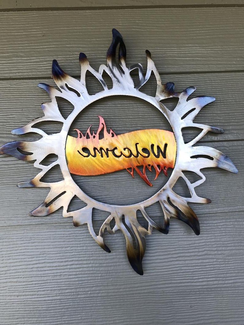 Etsy With Trendy Nature Metal Sun Wall Decor (View 3 of 20)