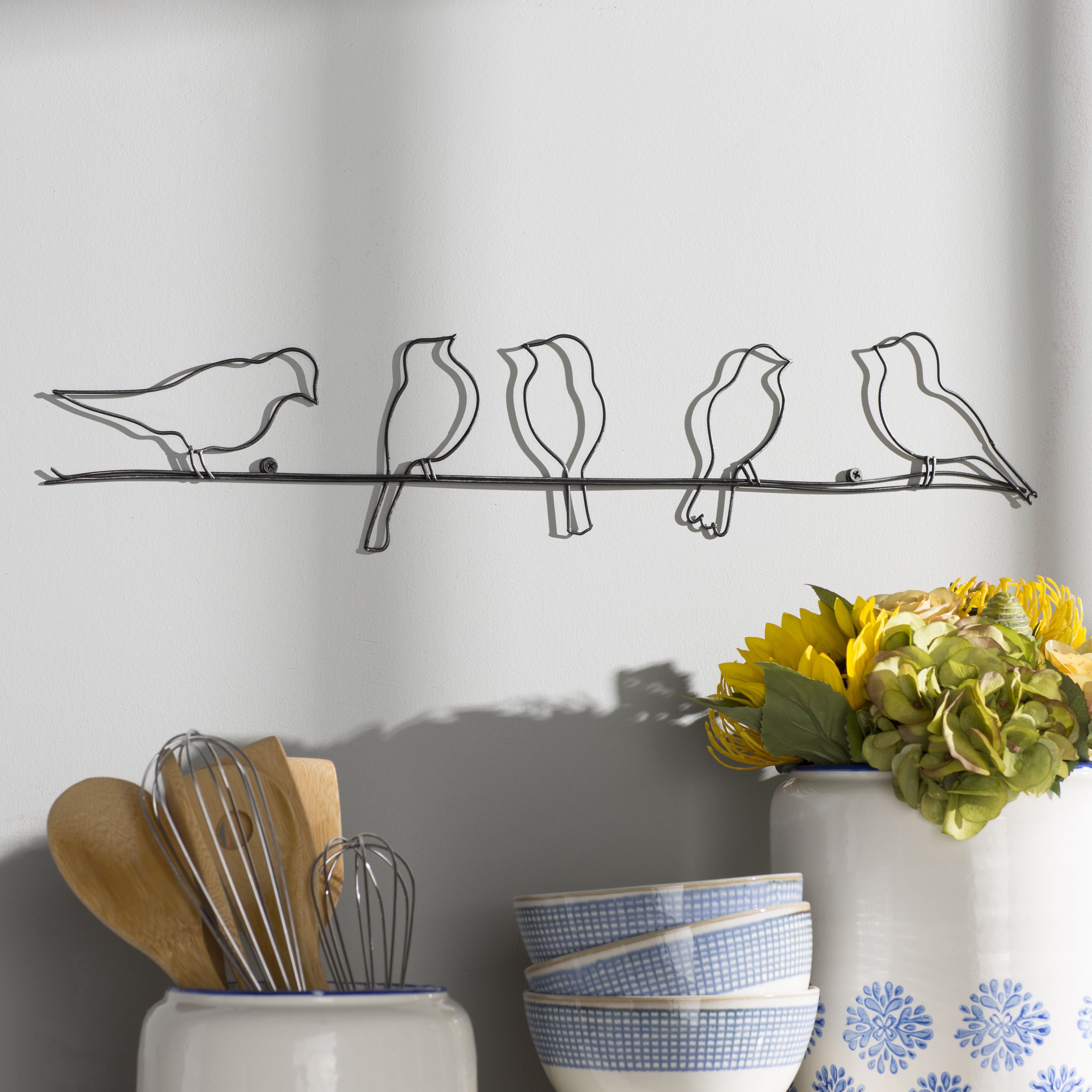 Famous Rioux Birds On A Wire Wall Décor & Reviews (View 1 of 20)