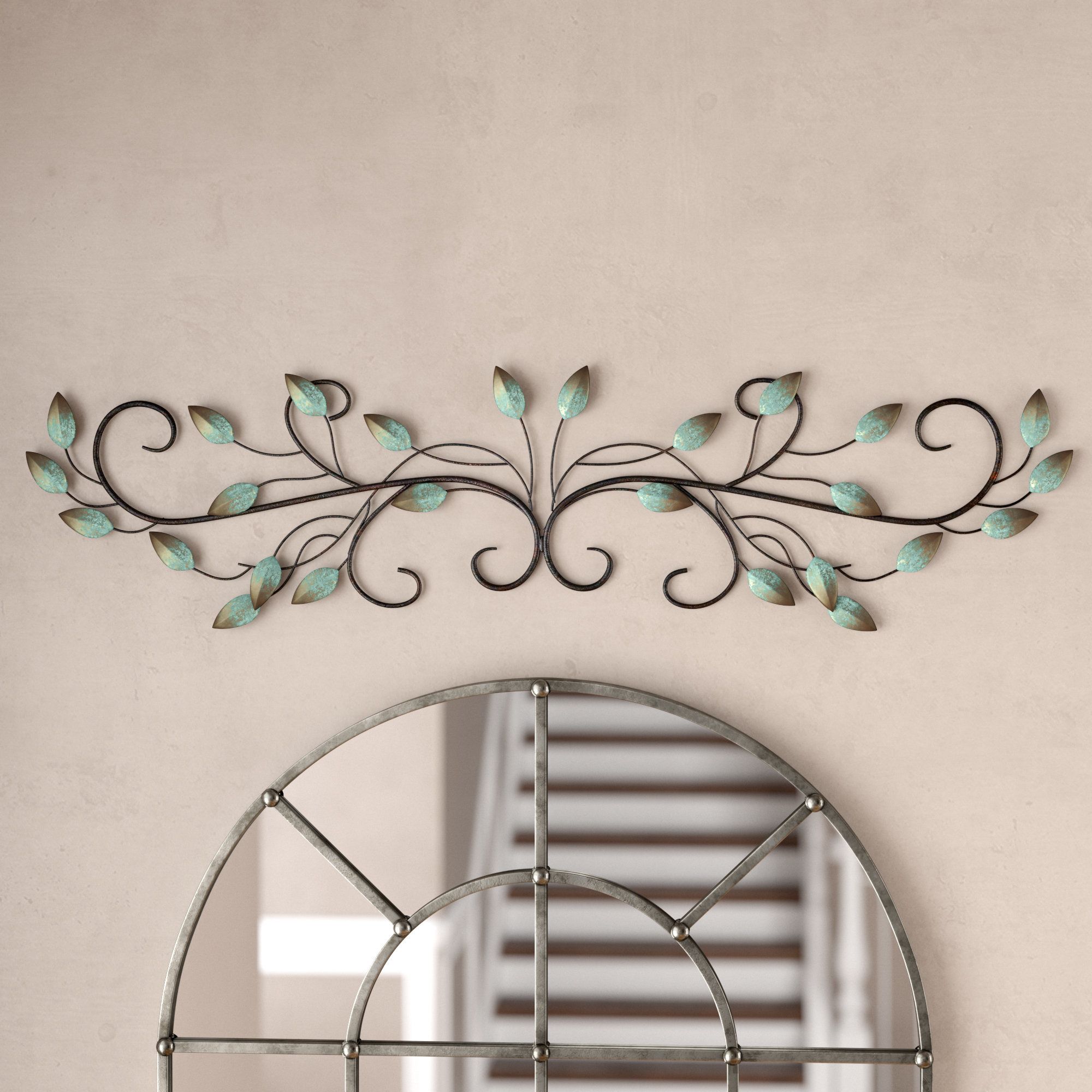 Scroll Leaf Wall Decor Intended For 2020 Fleur De Lis Living Scroll Leaf Wall Décor & Reviews (View 1 of 20)