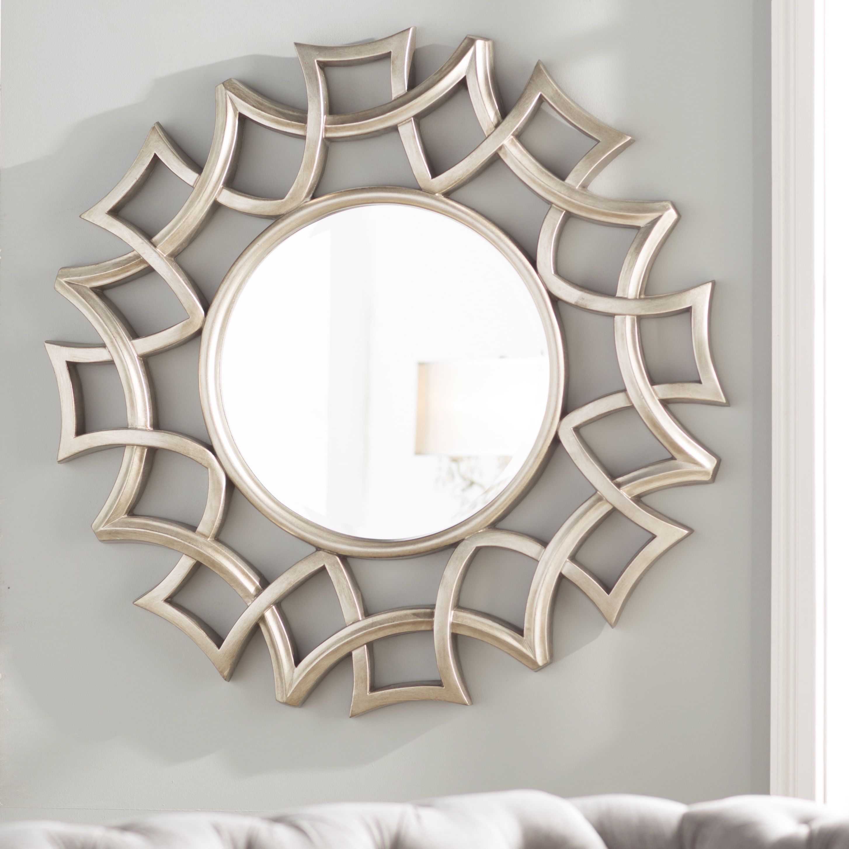 Well Known Starburst Wall Decor By Willa Arlo Interiors With Regard To Willa Arlo Interiors Brylee Traditional Sunburst Mirror & Reviews (View 1 of 20)