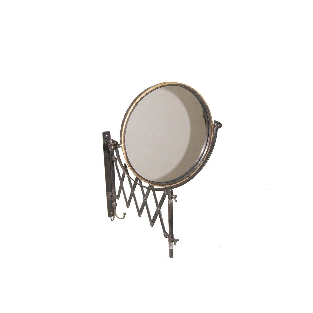 Accordion Wall Mirrors With Regard To Latest Sagebrook Home 13588 Decorative Accordion Wall Mount Mirror, Gold  Iron,mirror, 13.75 X 12.75 X  (View 4 of 20)