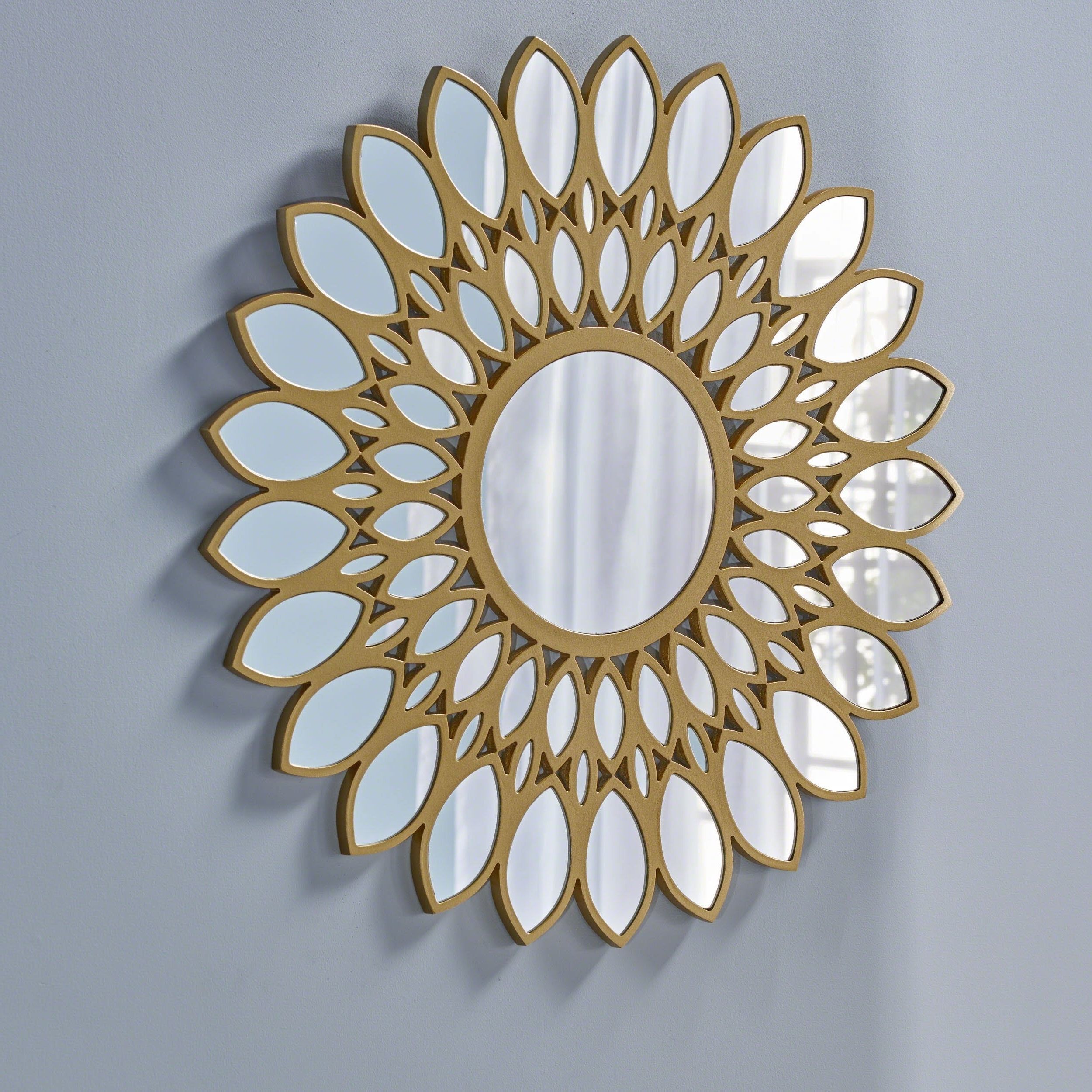 Antares Glam Flower Wall Mirrorchristopher Knight Home – Gold With Regard To 2020 Flower Wall Mirrors (View 9 of 20)