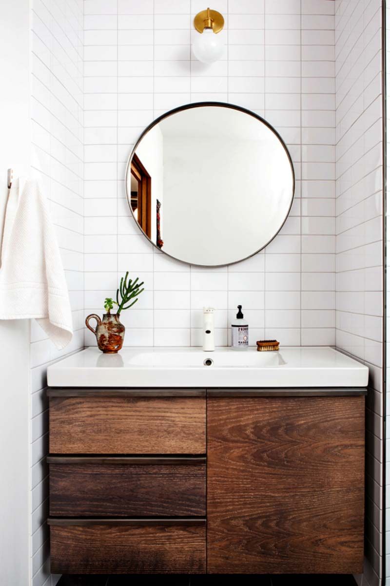 Apartment Therapy With Small Round Wall Mirrors (View 6 of 20)