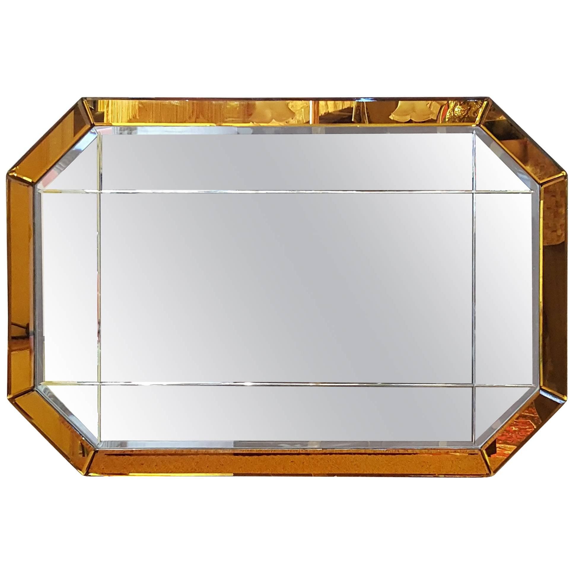 Art Deco Wall Mirrors Regarding Latest Art Deco Wall Mirror (View 16 of 20)